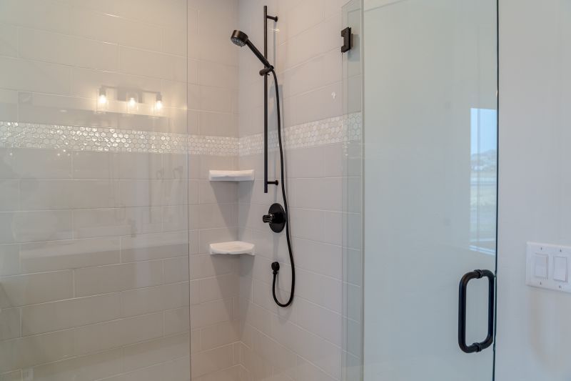 Minimalist Walk-In Shower